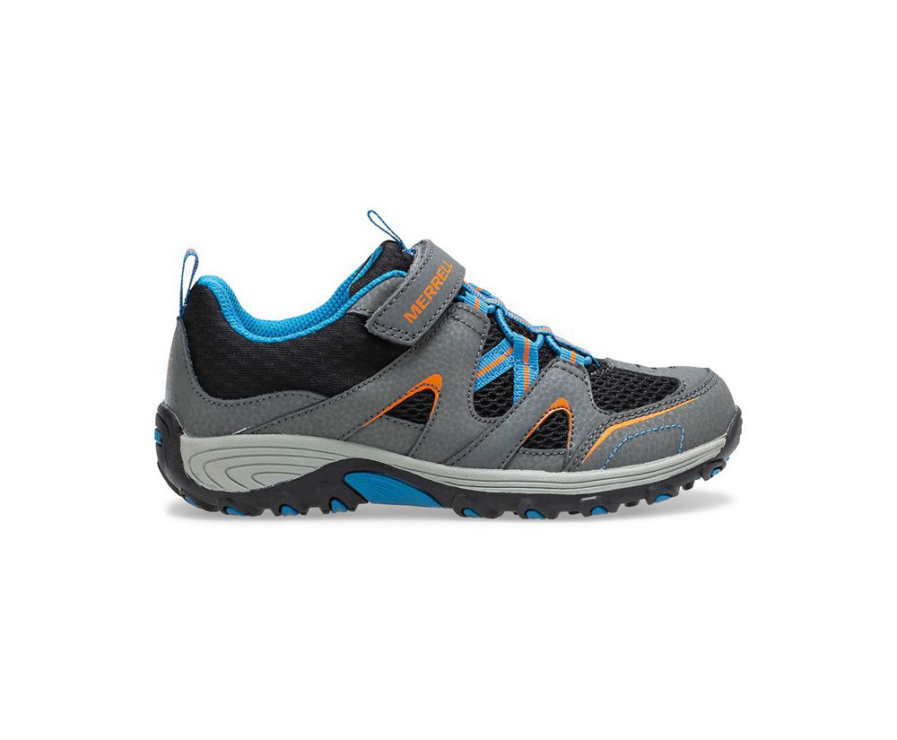 Buty Trekkingowe Merrell Dziecięce Szare/Czarne - Trail Chaser - 350629-PKB